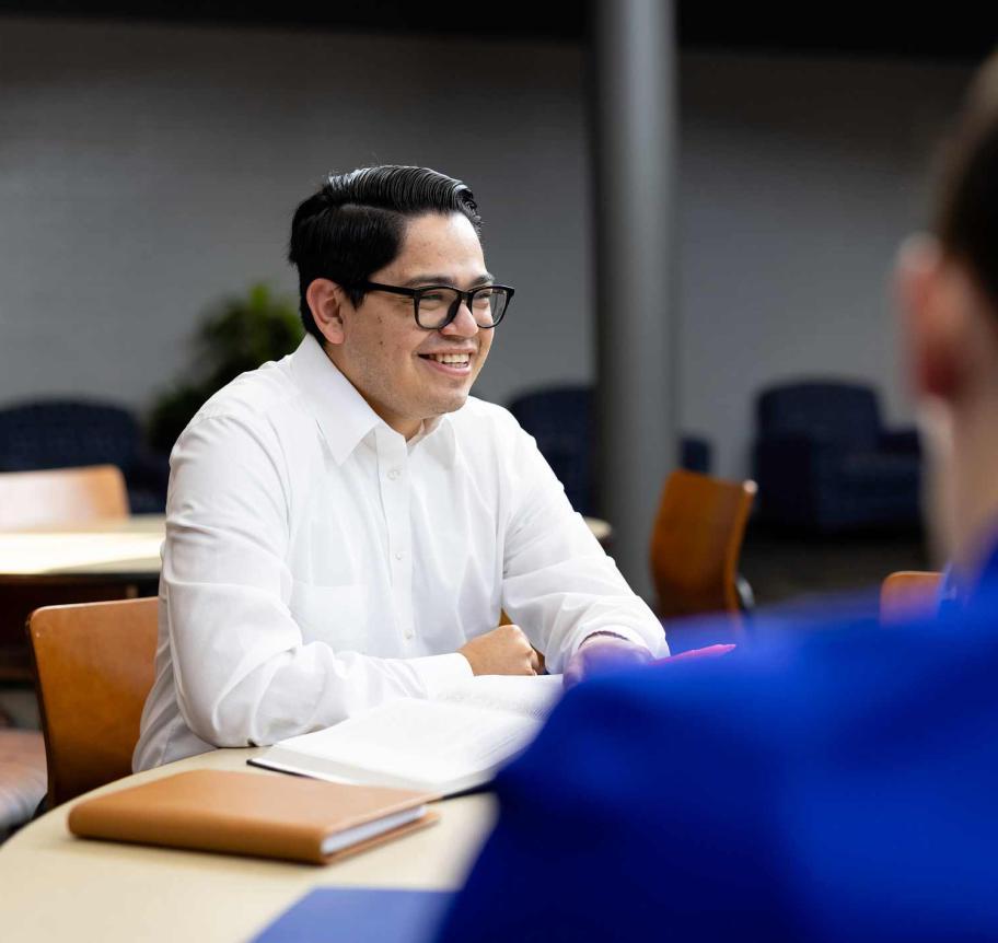 Law students in discussion